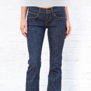 Brandy Melville Dark Blue Straight Leg Jeans